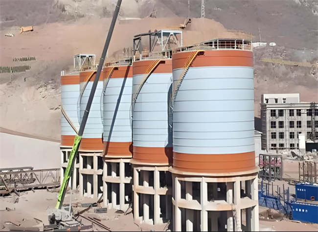 洪山高架钢板仓